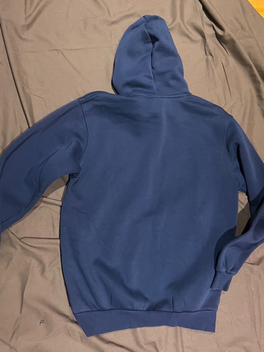 Navy Blue Hoodie sweatshirt - Picture 2 of 2